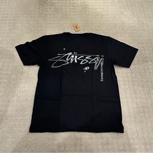Stussy SS23 Black Mercury Tee NWT